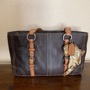 Coach Brown Leather Purse